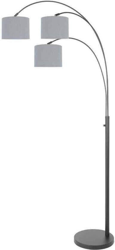 Steinhauer vloerlamp Sparkled light zwart metaal 3945ZW