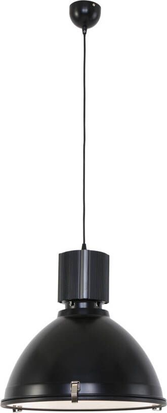 Steinhauer Lightning moderne hanglamp 1-l. Alu groot zwart