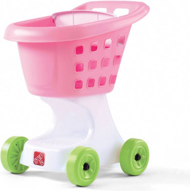 Step2 Kleine Winkelwagen Little Helper&apos;s Shopping Cart Roze