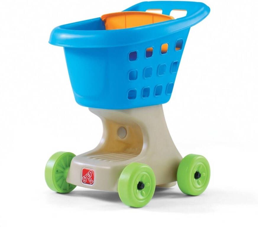 Step2 winkelwagen Little Helpers 54 cm blauw beige