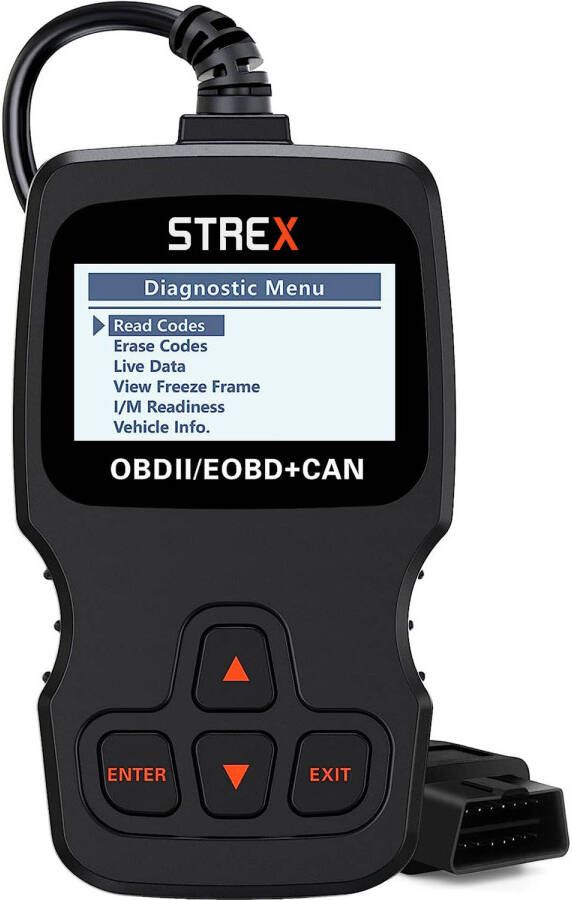 Strex OBD Scanner OBD2 Auto uitlezen Storing Verwijderen NL Taal Auto scanner Diagnose apparatuur voor auto&apos;s
