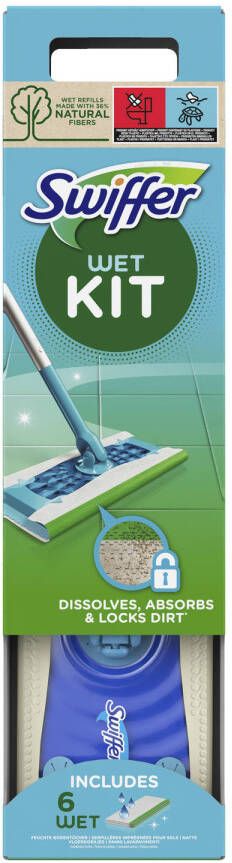 Swiffer Sweeper Wet starterkit incl. 6st navulling