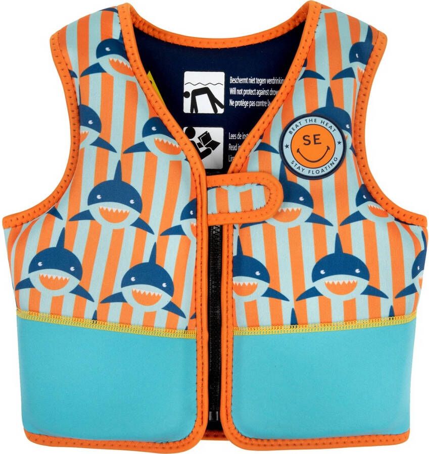 Swim Essentials zwemvest 4-6 jaar (Kleur: oranje)