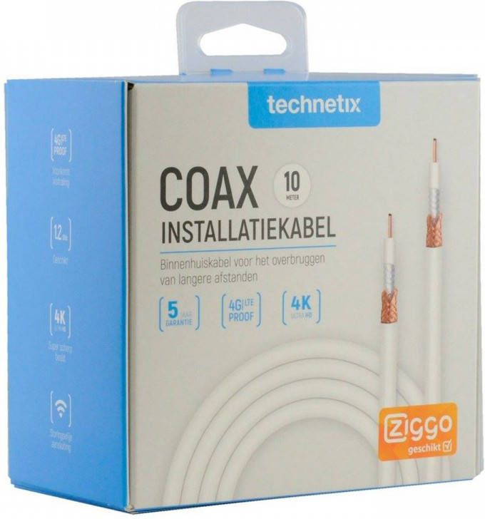 Technetix Coax Kabel in Doos COAXIH 10m