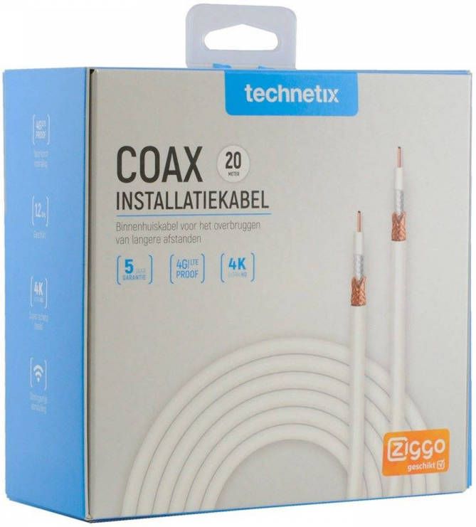 Technetix Coax Kabel in Doos COAXIH 20m