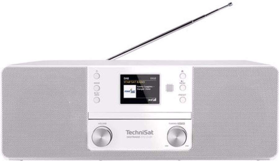 Technisat DAB radio DigitRadio 370 CD BT (Wit)