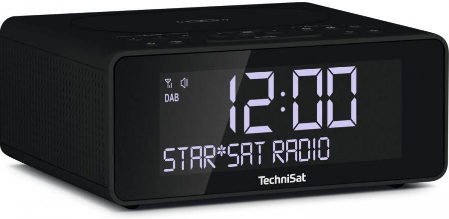 Technisat Digitradio 52 DAB+ wekkerradio antraciet