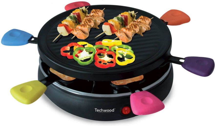 Techwood grill- en raclette set 2-in-1