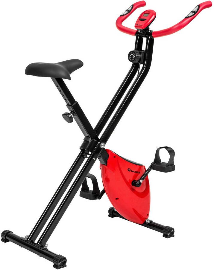 Tectake Hometrainer FitX-Bike fitness cardio inklapbaar