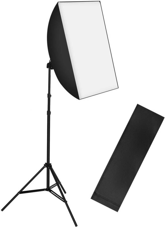 Tectake Studiolamp 1 x Fotolamp Fotografie Softbox