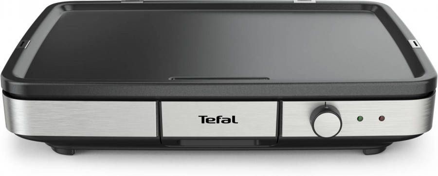 Tefal Maxi Plancha CB690D gourmetstellen en grillplaten Zwart