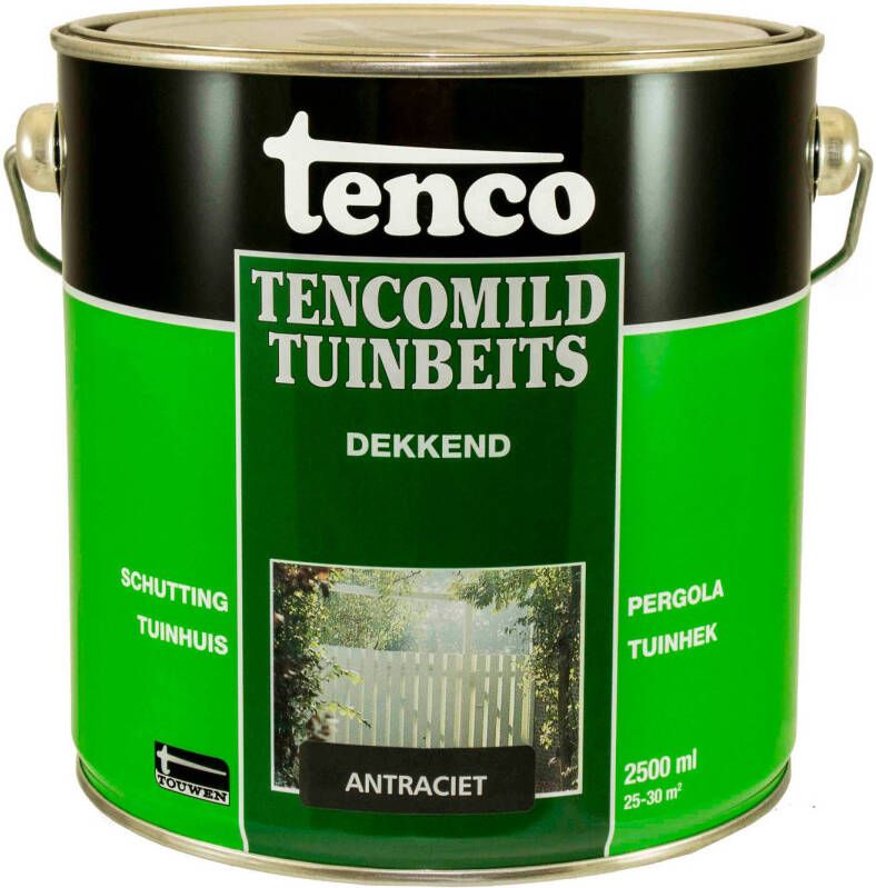 Tenco Dekkend antraciet 2 5l mild verf beits