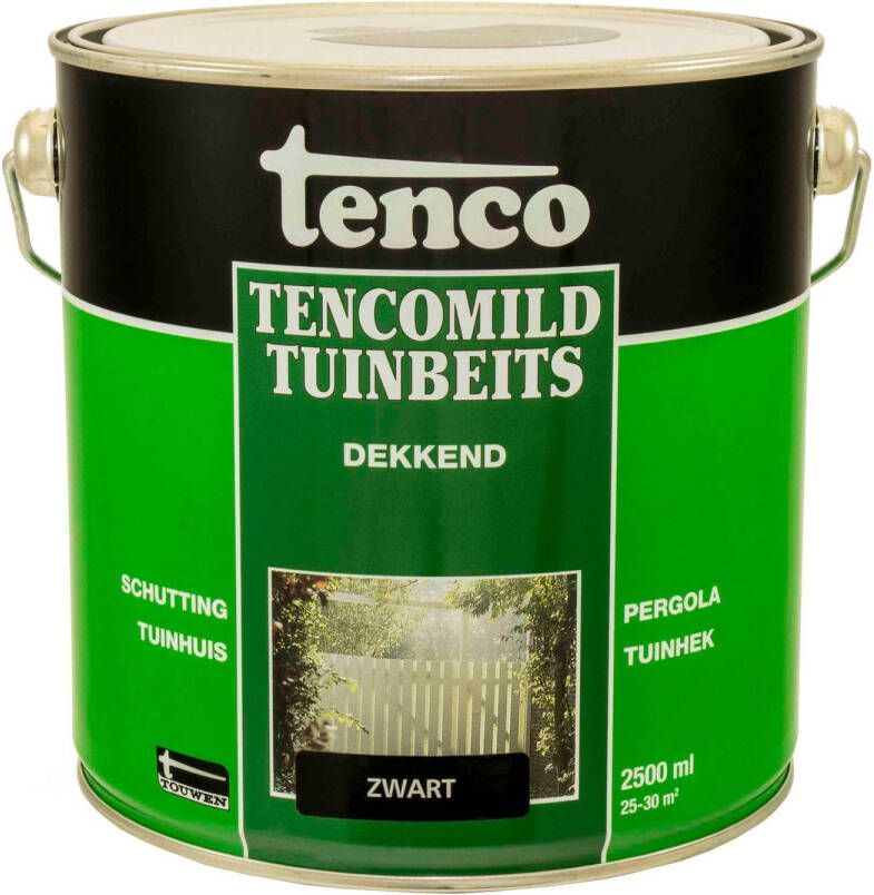 Tenco Mild Dekkend Beits Dekkend Zwart 2 5 L