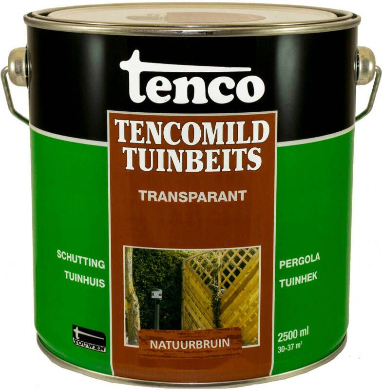 Tenco Mild Transparant Beits Transparant Natuurbruin 2 5 L