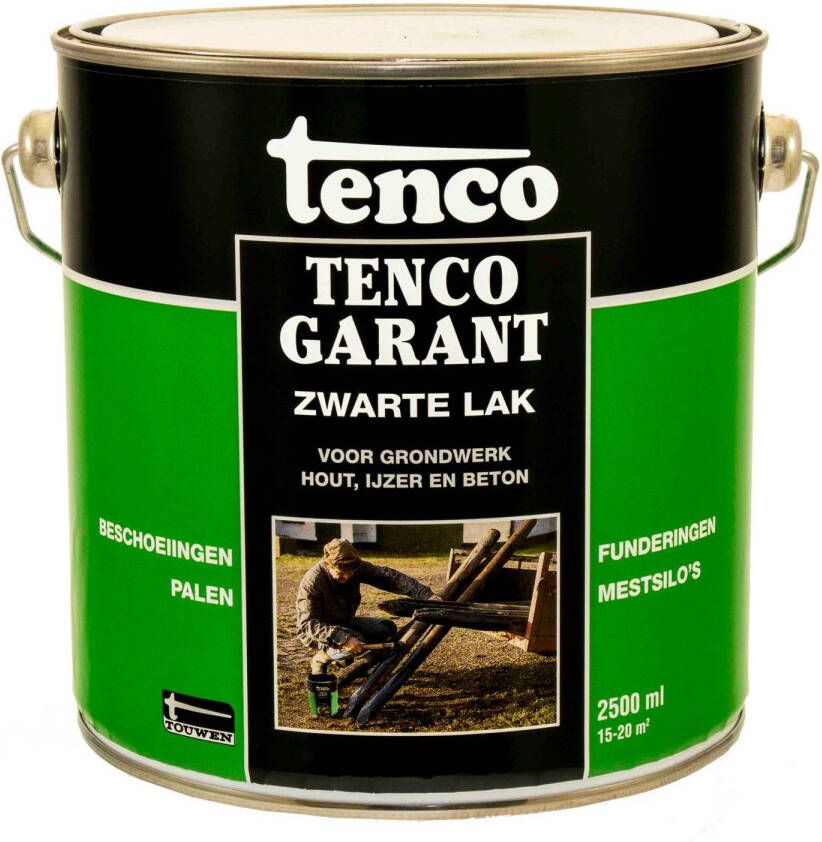 Tenco garant Zwarte Lak Teervrij 2 5 L