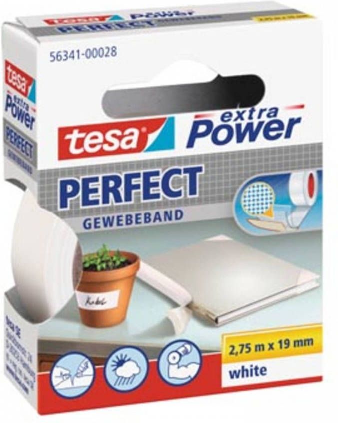 Tesa extra Power Perfect ft 19 mm x 2 75 m wit