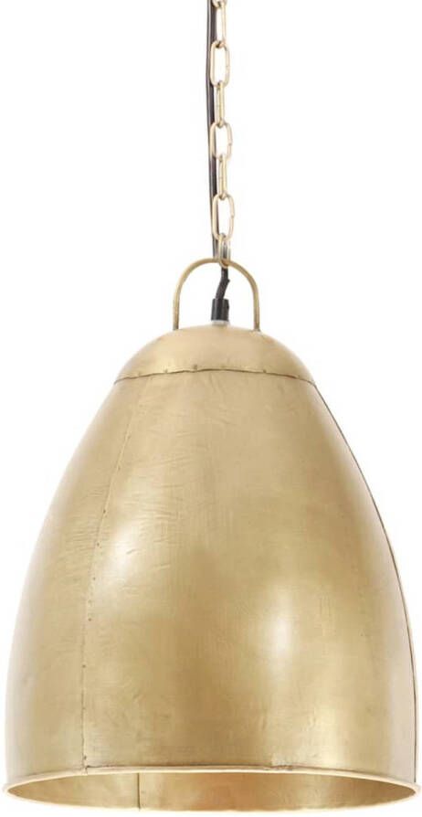 The Living Store Hanglamp Industriële Stijl IJzer met messingkleurige coating 32 x 41 cm E27 fitting Max