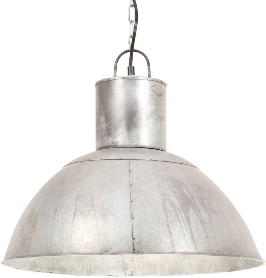 The Living Store Hanglamp Iron Silver 48 x 41 cm E27 fitting 25W Inclusief bevestigingsmateriaal