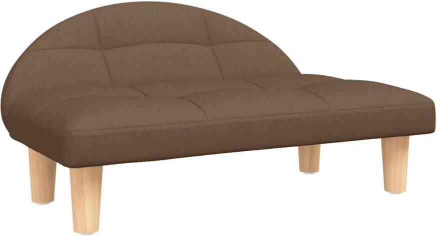 The Living Store Hondenbank Comfort Hondenbed 70 x 52 x 30 cm Bruin