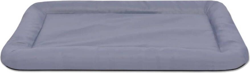 The Living Store Hondenmatras Comfort Hondenmand M Grijs 100% Polyester