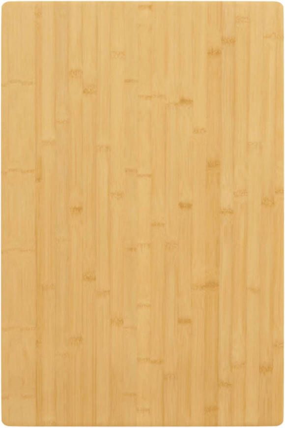 The Living Store Snijplank Bamboe Extra Groot 60 x 40 x 4 cm