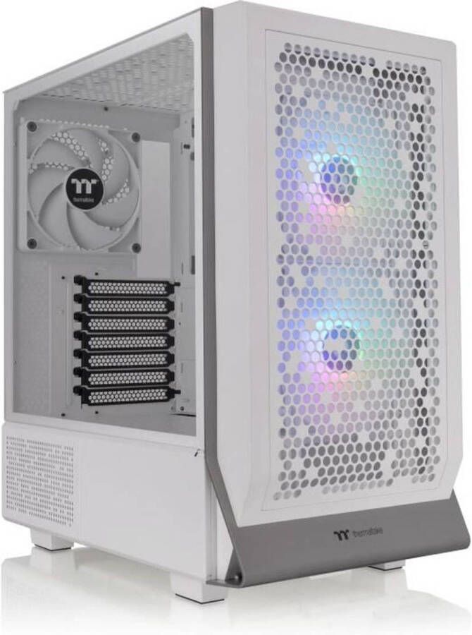 THERMALTAKE PC-behuizing CERES 300 TG ARGB Medium tower E-ATX-formaat Zonder voeding Wit