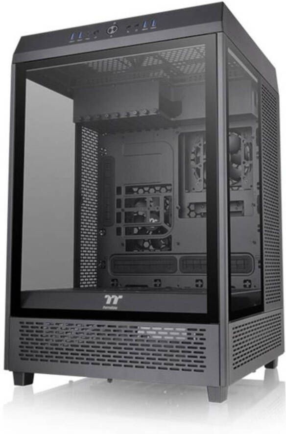 THERMALTAKE PC-behuizing The TOWER 500 (zwart) Behuizing zonder voeding Medium toren E-ATX-formaat