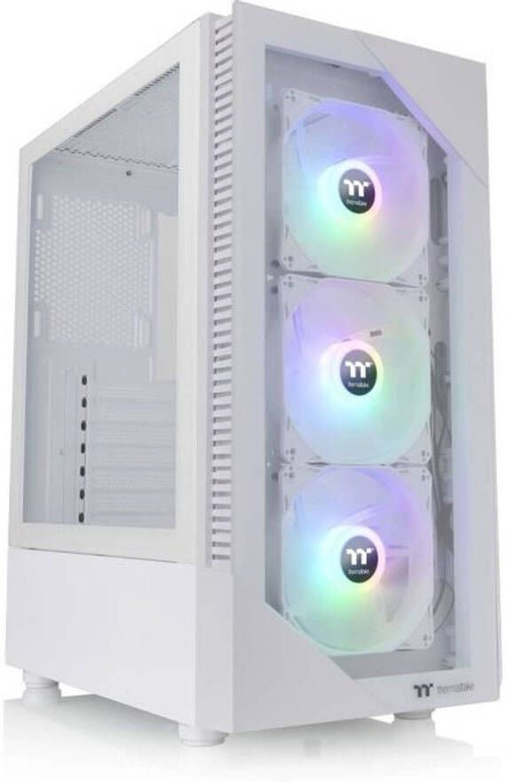 THERMALTAKE PC-behuizing View 200 TG ARGB Snow (wit) Medium toren ATX-formaat