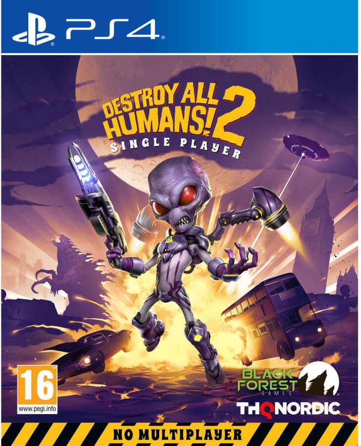 THQ Nordic Destroy All Humans! 2 Reprobed Single Player Edition PS4