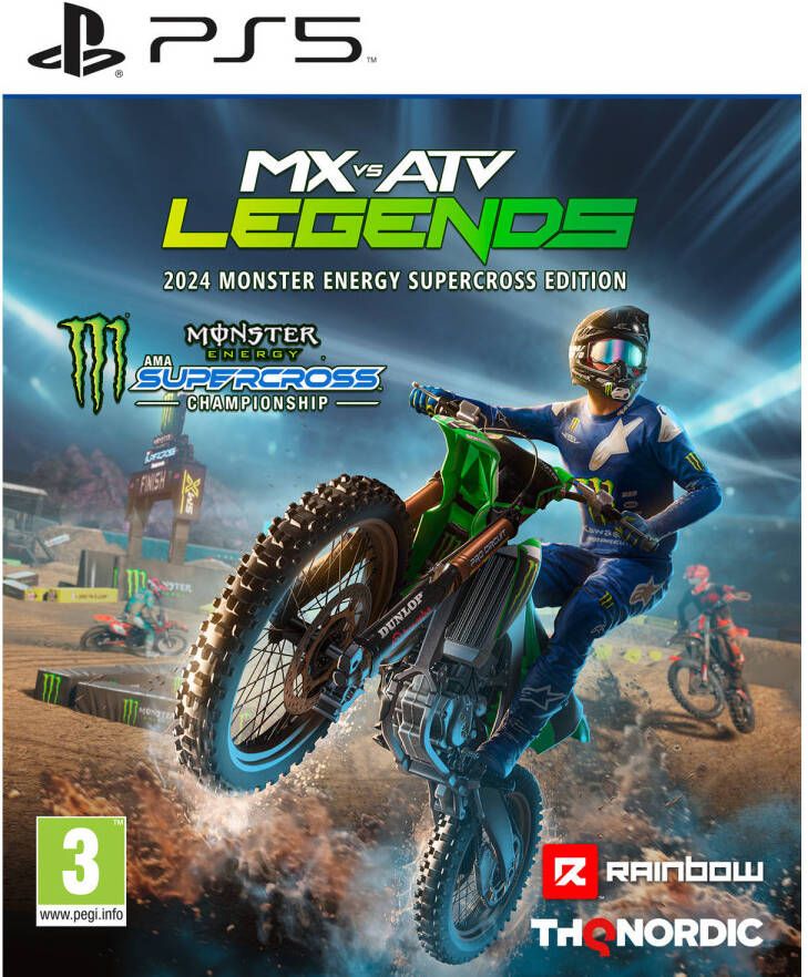 THQ Nordic MX vs ATV Legends 2024 Monster Energy Supercross Edition PS5