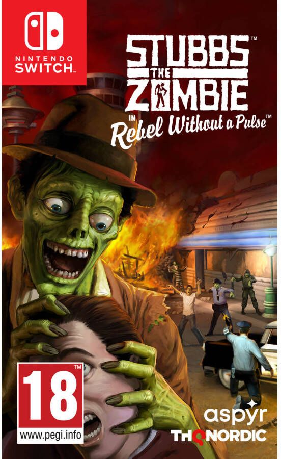 THQ Nordic Stubbs the Zombie Rebel Without a Pulse Nintendo Switch