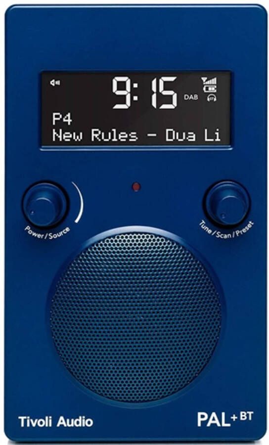 Tivoli DAB+ radio PAL + BT (Blauw)