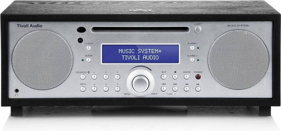 Tivoli microset cd-speler radio zwart