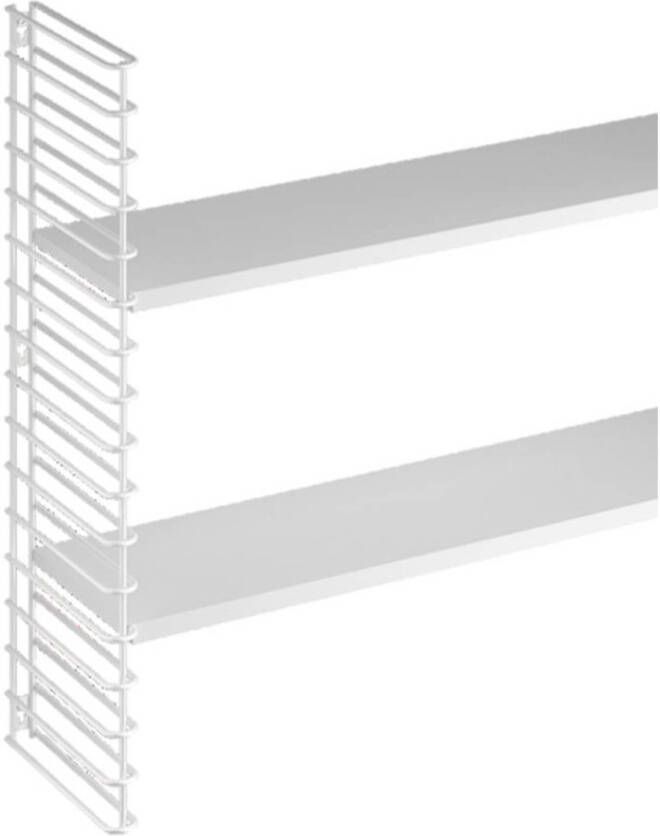 Tomado frame + 2 planken boekenrek uitbreiding (Kleur: wit)