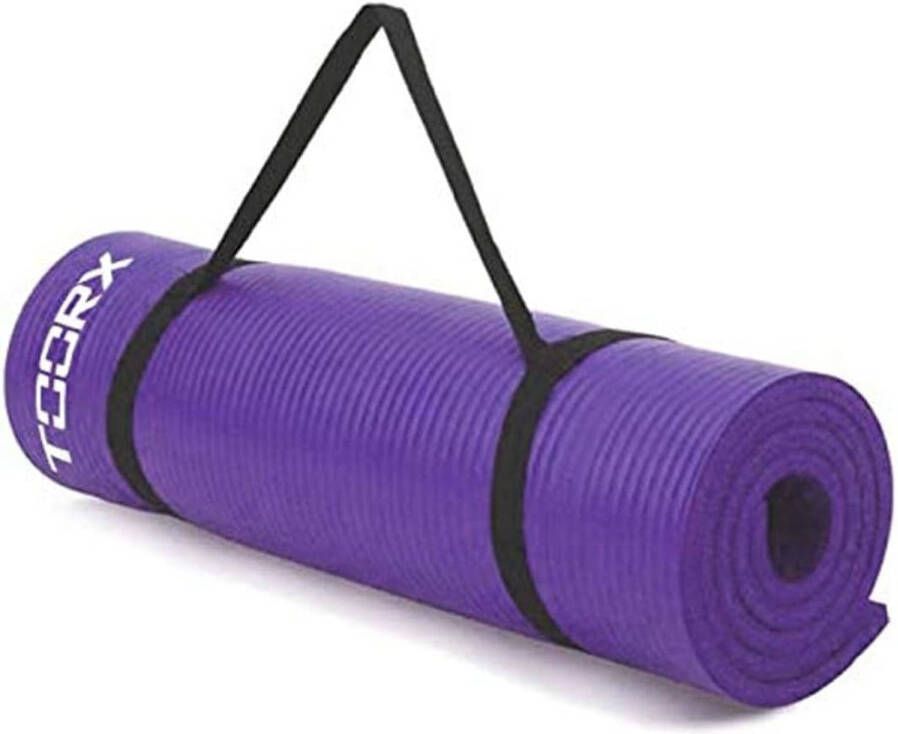 Toorx Fitness Fitnessmat Met Draagkoord Paars