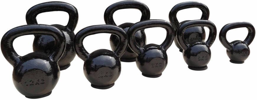 Toorx Fitness Gietijzeren Kettlebell Met Rubber Basis 10 kg