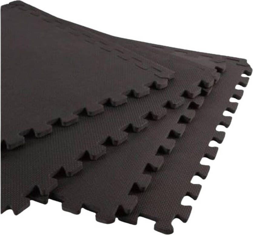 Toorx Fitness Tatami Mat Zwart 122 x 122 x 1.2 cm