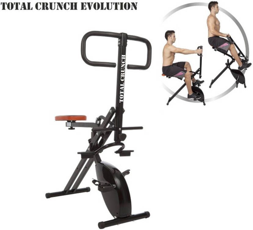 Total Crunch Evolution 2-in-1 bodytrainer & hometrainer Fitnessapparaat