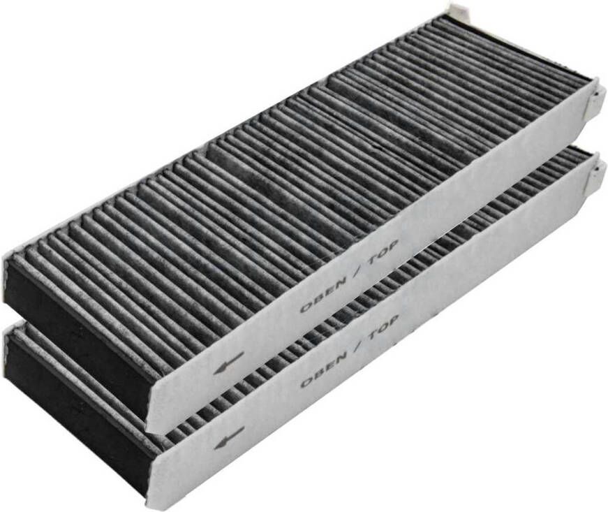 TotalReplace 2x Afzuigkap koolstoffilter geschikt voor BORA PUAKF Pure Filter Vervanging afzuiging