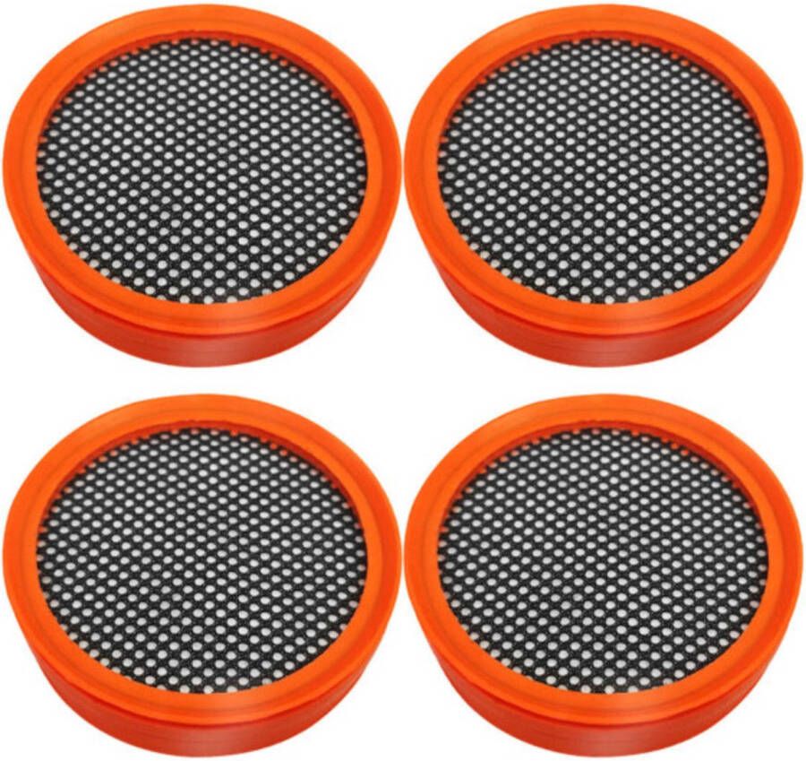 TotalReplace 4x Wasbaar motorfilter compatibel met Philips SpeedPro & SpeedPro Aqua FC8009 01 Vervanging