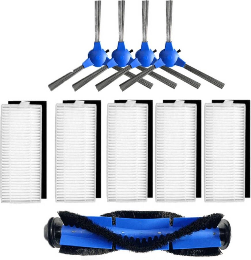 TotalReplace Borstel & Filter set voor Eufy Robovac 11s & Robovac 15C & 30