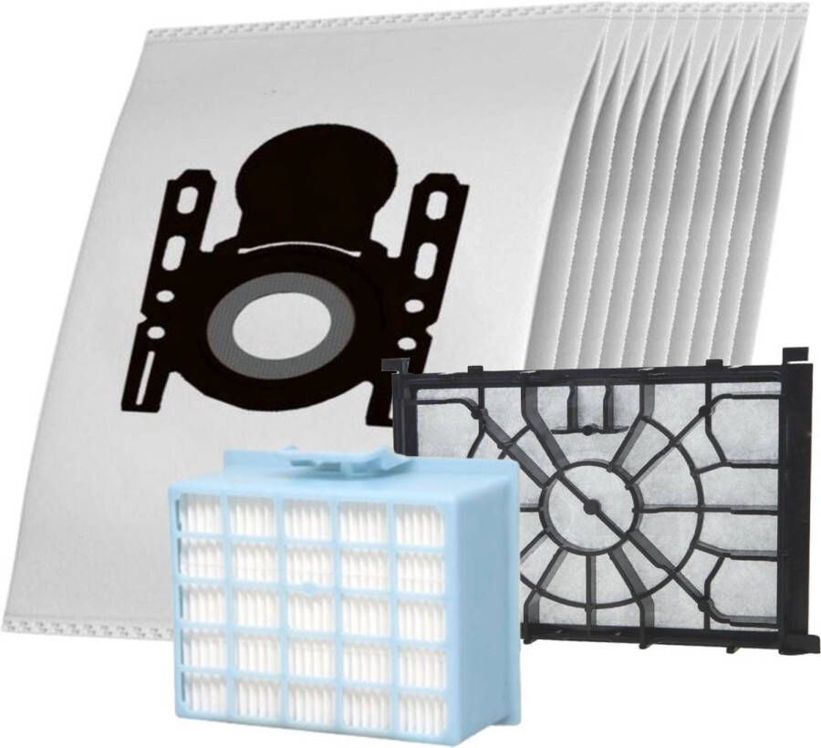TotalReplace Filter and stofzuigerzakken set geschikt voor Bosch Series 6 en MoveOn Vervanging HEPA