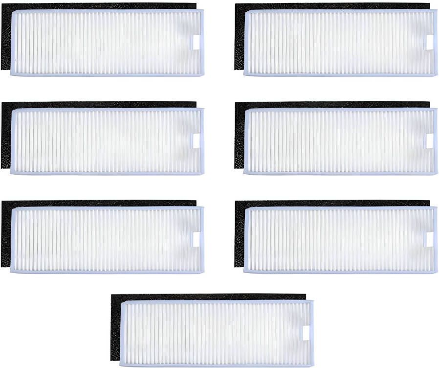 TotalReplace Filter set HEPA en stof filter geschikt voor Eufy Robovac 11s 15t 30 30c 15c 12 35c.