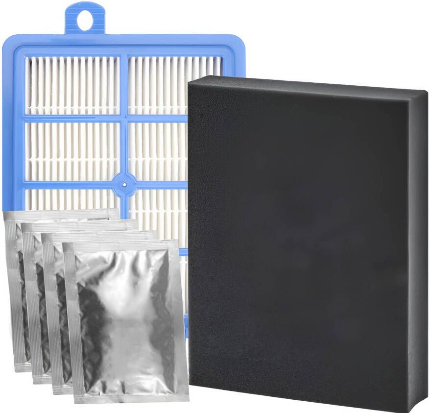 TotalReplace Filterset geschikt voor AEG LX7 en LX8 series HEPA filter geurzakjes schuimfilter Vervangt AUSK11 FC8031 01