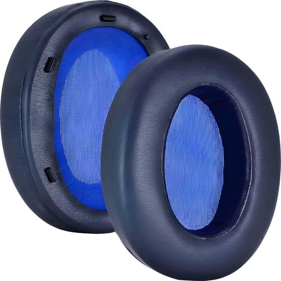 TotalReplace Oorkussens geschikt voor Sony WH-XB910 XB910N Oortelefoon Kussenhoes Oorbeschermers Earpads vervanging BlauwTransl