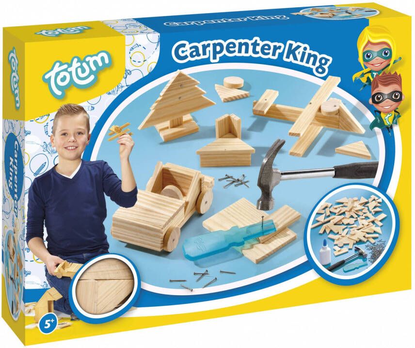Totum Carpenter King: houten timmerset