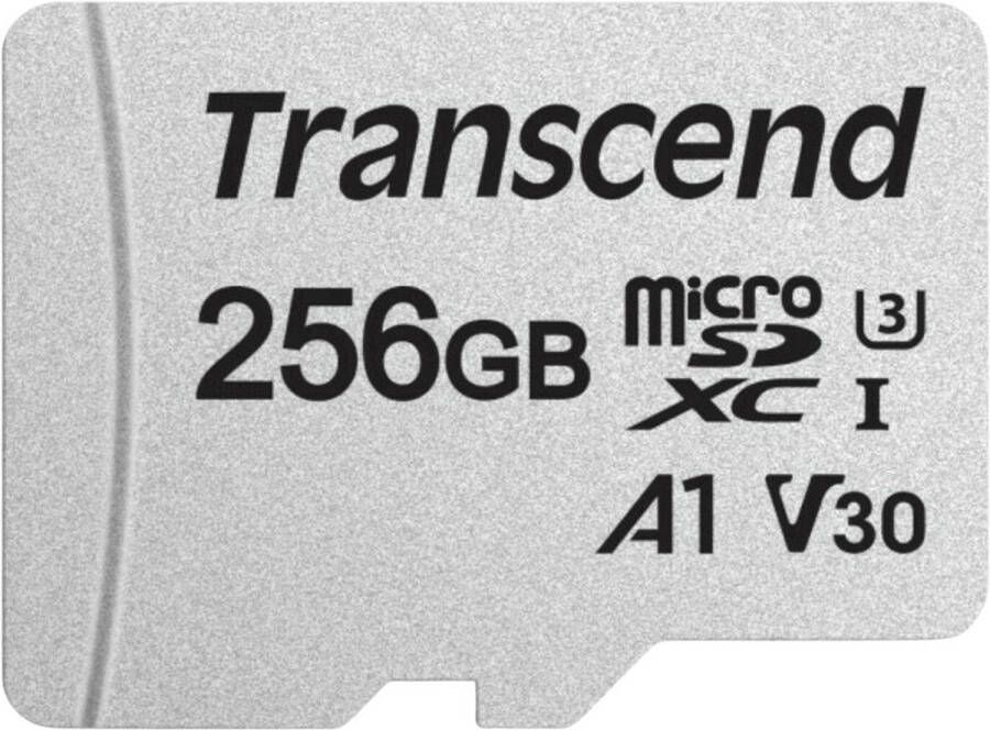 Transcend microSDXC 300S-A 256GB Class 10 UHS-I U3 V30 A1