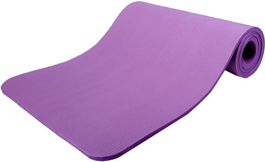 Tresko Yoga mat lila 190x100x1 5 cm dik fitnessmat pilates aerobics