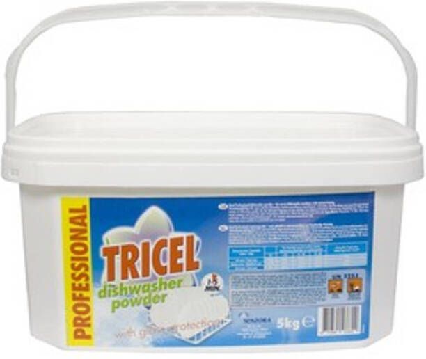 Tricel professional vaatwaspoeder (2x 5kg)