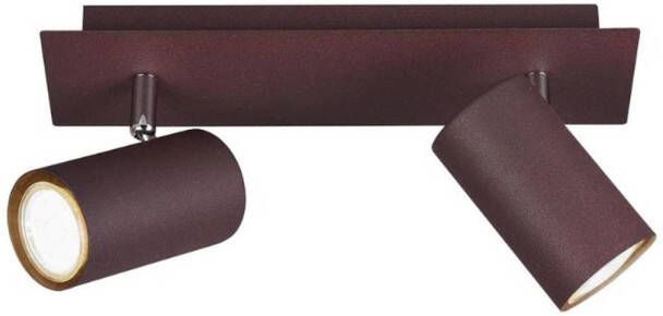 TRIO Leuchten Marley 2-Spot Roestkleur